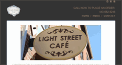 Desktop Screenshot of lightstreetcafe.com